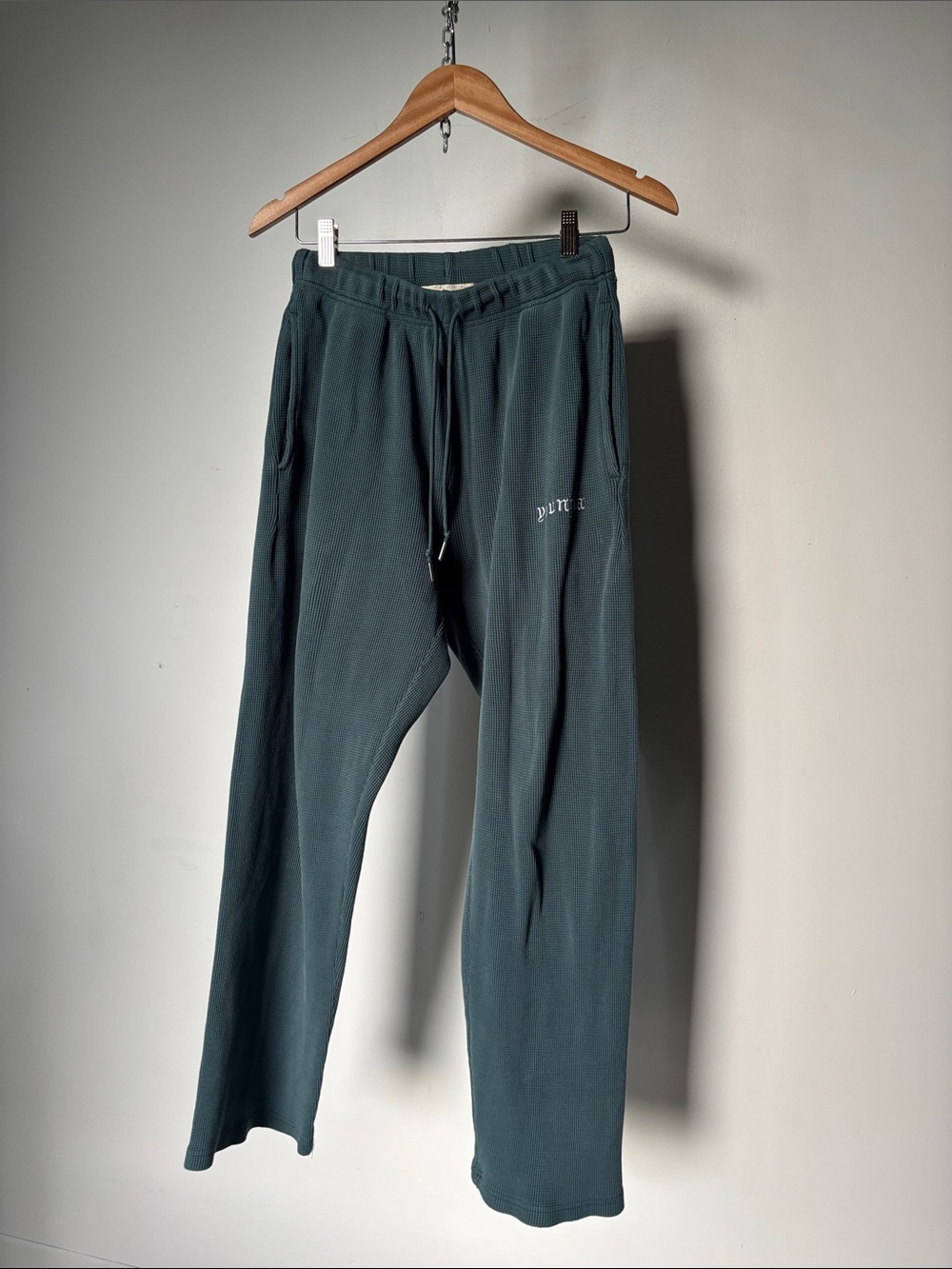 YoungLA Dark Teal Drawstring Joggers